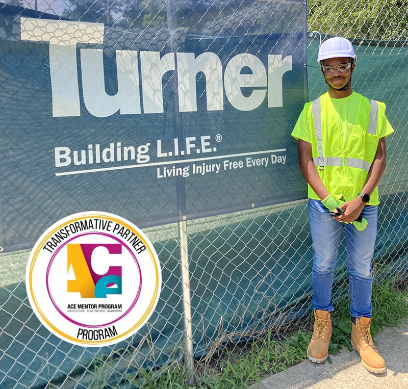 ACE Mentor Transformative Partner — Turner Construction site visit